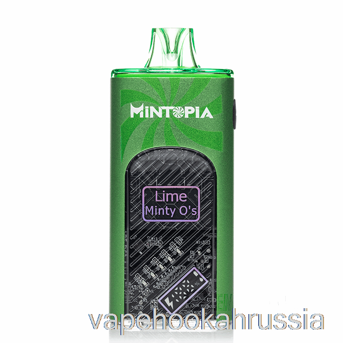 вейп сок Mintopia Turbo 9000 одноразовый лайм мятный ОС